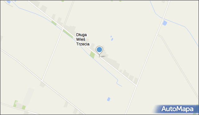 Długa Wieś Trzecia, Długa Wieś Trzecia, mapa Długa Wieś Trzecia