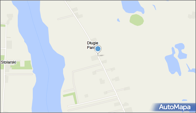 Długie Parcele, Długie Parcele, mapa Długie Parcele