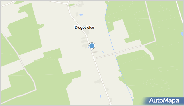 Długosielce, Długosielce, mapa Długosielce