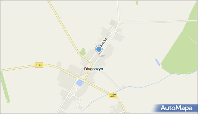 Długoszyn, Długoszyn, mapa Długoszyn