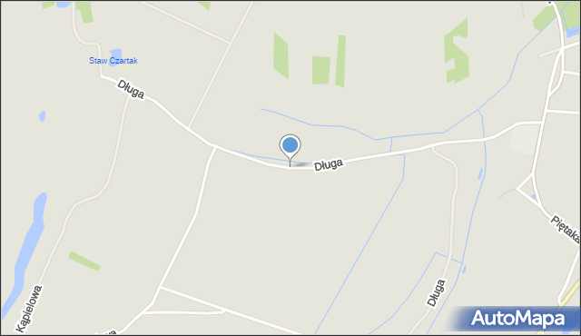 Tarnobrzeg, Długa, mapa Tarnobrzegu