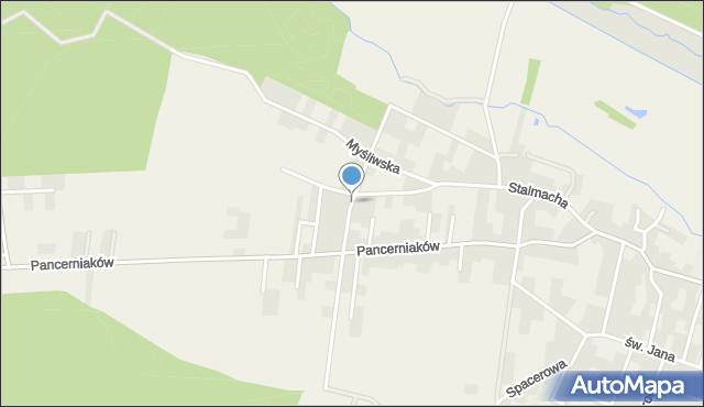 Bojszowy, Domowa, mapa Bojszowy