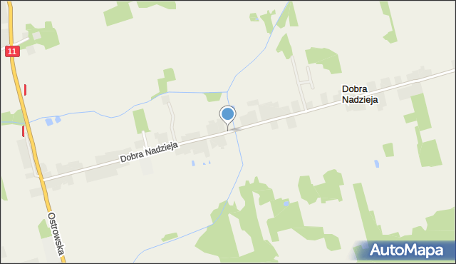 Dobra Nadzieja, Dobra Nadzieja, mapa Dobra Nadzieja