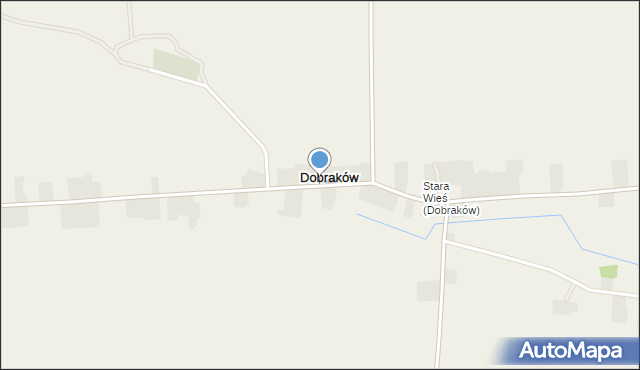 Dobraków, Dobraków, mapa Dobraków