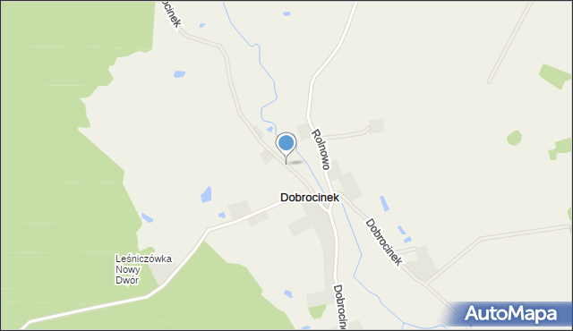 Dobrocinek, Dobrocinek, mapa Dobrocinek