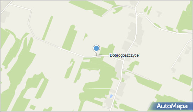 Dobrogoszczyce, Dobrogoszczyce, mapa Dobrogoszczyce