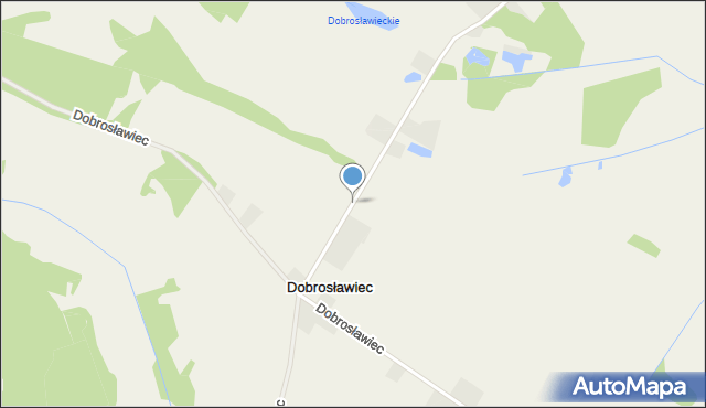 Dobrosławiec, Dobrosławiec, mapa Dobrosławiec