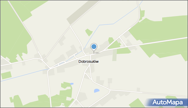 Dobrosułów, Dobrosułów, mapa Dobrosułów