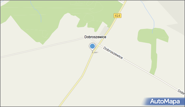 Dobroszewice, Dobroszewice, mapa Dobroszewice