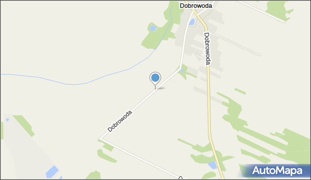 Dobrowoda gmina Busko-Zdrój, Dobrowoda, mapa Dobrowoda gmina Busko-Zdrój