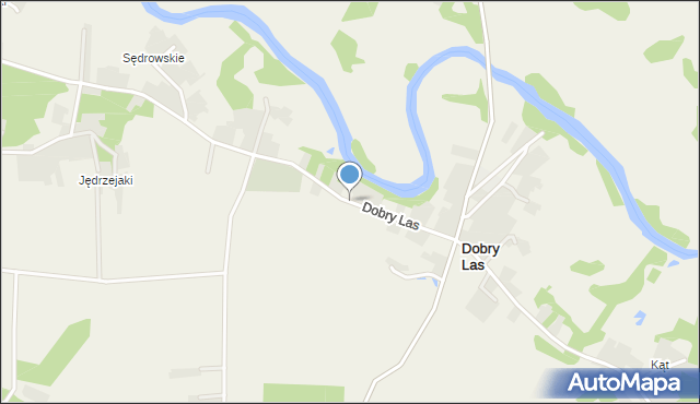 Dobry Las, Dobry Las, mapa Dobry Las