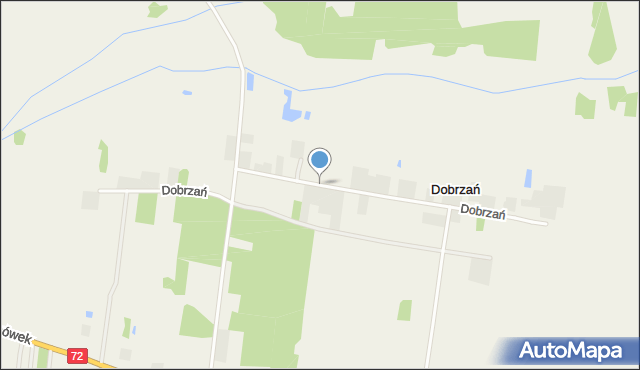 Dobrzań, Dobrzań, mapa Dobrzań