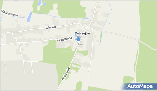 Dobrzejów, Dobrzejów, mapa Dobrzejów