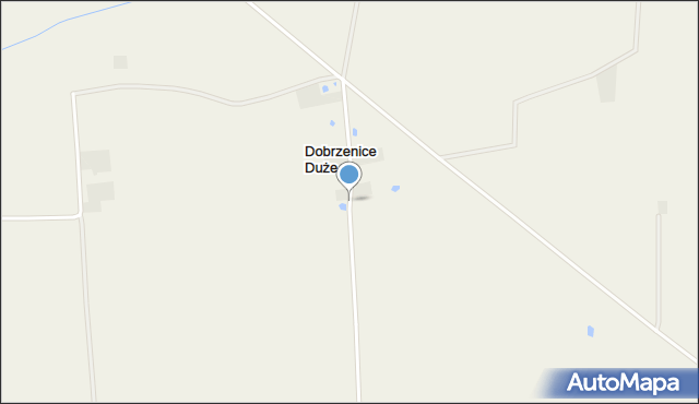 Dobrzenice Duże, Dobrzenice Duże, mapa Dobrzenice Duże