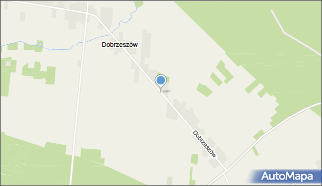 Dobrzeszów, Dobrzeszów, mapa Dobrzeszów