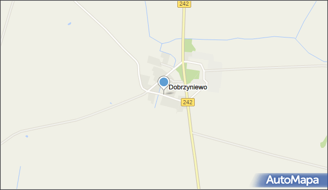 Dobrzyniewo, Dobrzyniewo, mapa Dobrzyniewo