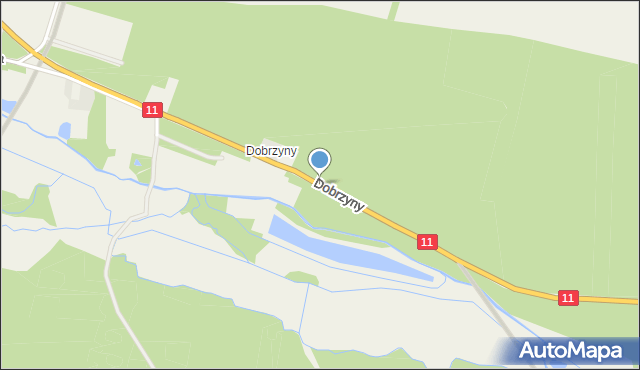 Dobrzyny, Dobrzyny, mapa Dobrzyny