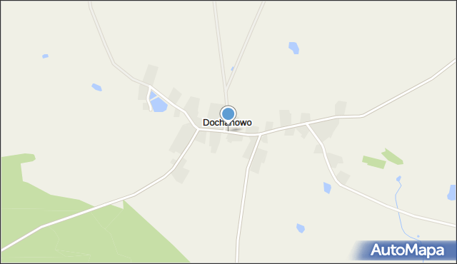 Dochanowo, Dochanowo, mapa Dochanowo
