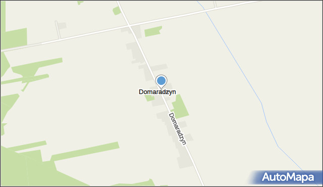 Domaradzyn, Domaradzyn, mapa Domaradzyn