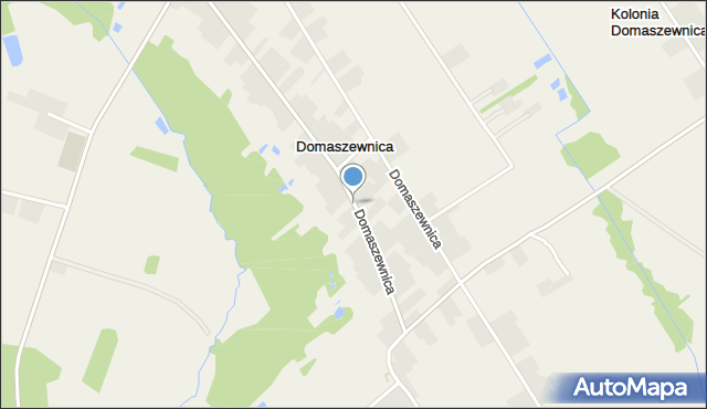 Domaszewnica, Domaszewnica, mapa Domaszewnica