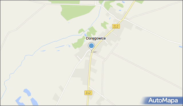 Doręgowice, Doręgowice, mapa Doręgowice