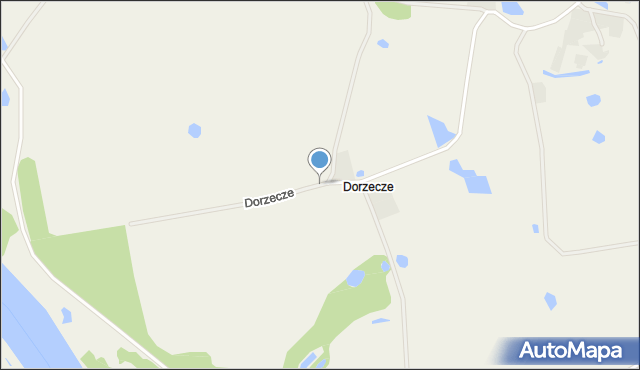 Dorzecze, Dorzecze, mapa Dorzecze