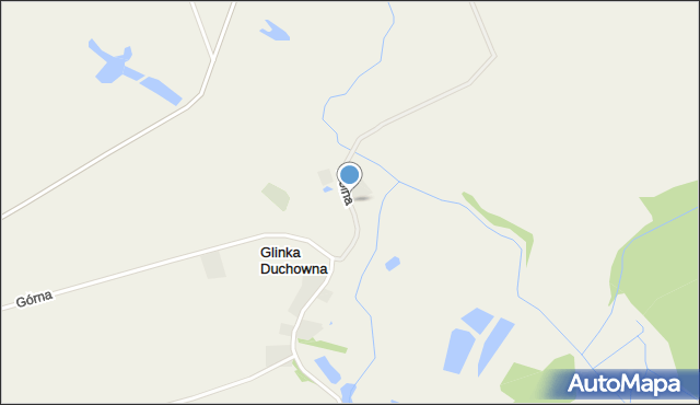 Glinka Duchowna, Dolna, mapa Glinka Duchowna