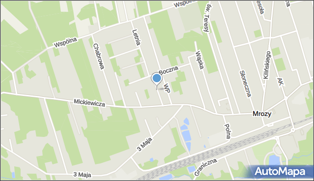 Gójszcz, Dobra, mapa Gójszcz