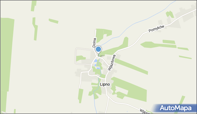 Lipno gmina Przysucha, Dolna, mapa Lipno gmina Przysucha