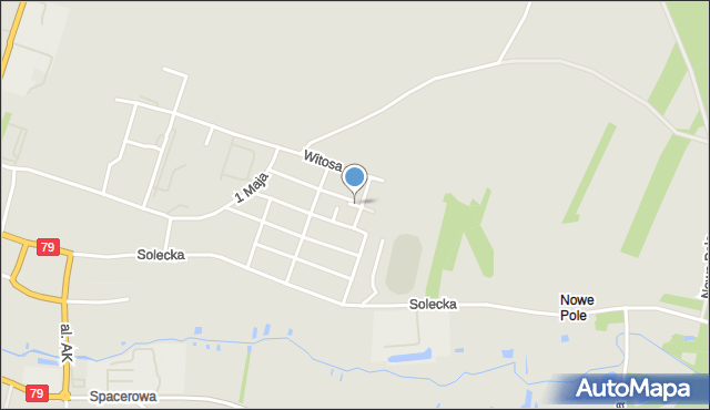 Lipsko, Dobra, mapa Lipsko