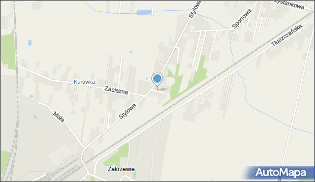 Postoliska, Domowa, mapa Postoliska