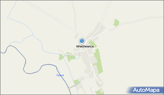 Wiechowice, Dobrego Jana, mapa Wiechowice