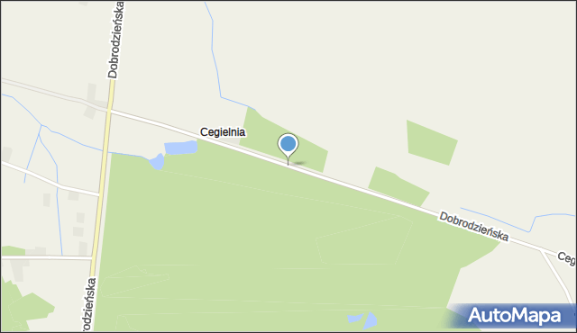 Wysoka gmina Olesno, Dobrodzieńska, mapa Wysoka gmina Olesno