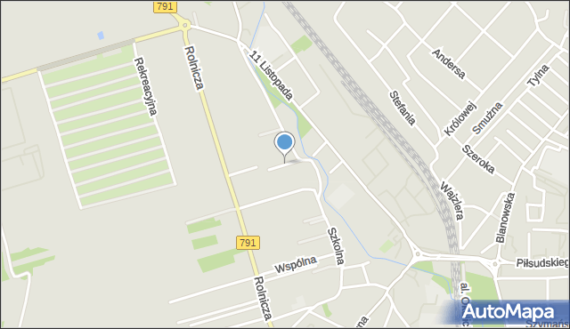 Zawiercie, Dobra, mapa Zawiercie