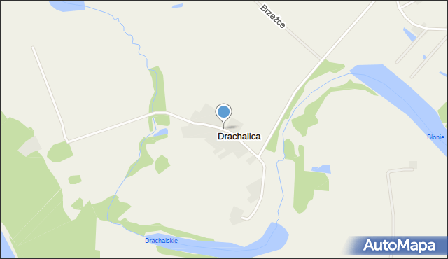 Drachalica, Drachalica, mapa Drachalica