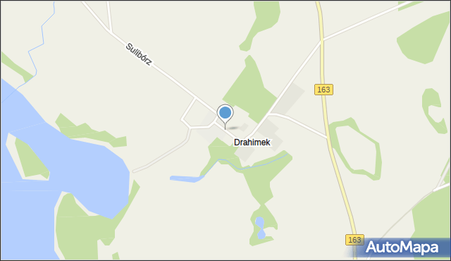 Drahimek, Drahimek, mapa Drahimek