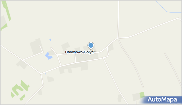 Drewnowo-Gołyń, Drewnowo-Gołyń, mapa Drewnowo-Gołyń