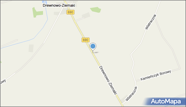 Drewnowo-Ziemaki, Drewnowo-Ziemaki, mapa Drewnowo-Ziemaki