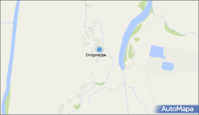 Drogoszów, Drogoszów, mapa Drogoszów