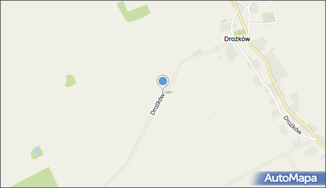 Drożków, Drożków, mapa Drożków