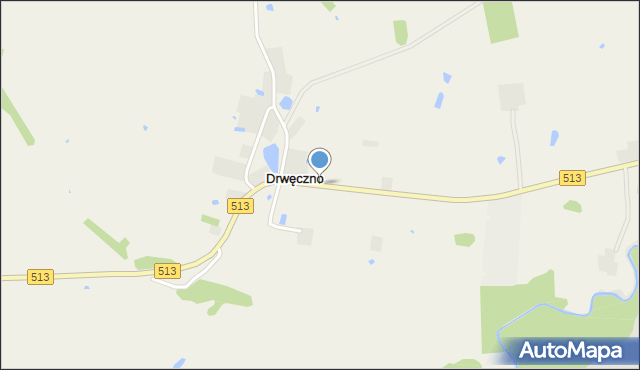 Drwęczno, Drwęczno, mapa Drwęczno