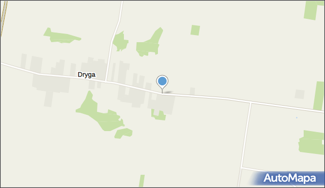 Dryga, Dryga, mapa Dryga