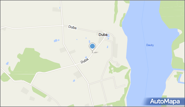 Duba, Duba, mapa Duba