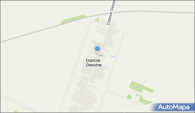 Dubicze Osoczne, Dubicze Osoczne, mapa Dubicze Osoczne