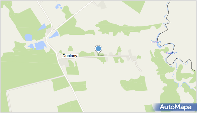 Dublany, Dublany, mapa Dublany
