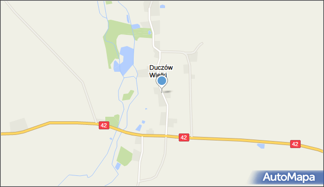 Duczów Wielki, Duczów Wielki, mapa Duczów Wielki