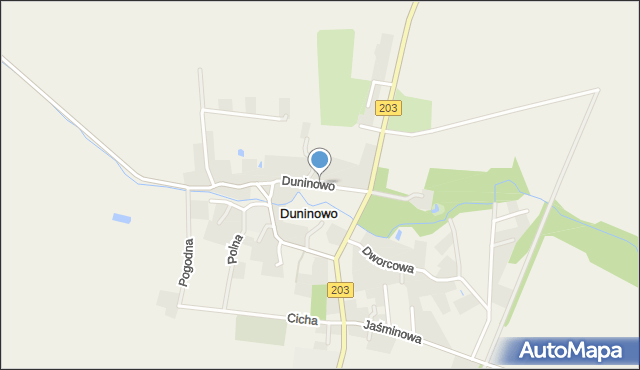 Duninowo, Duninowo, mapa Duninowo