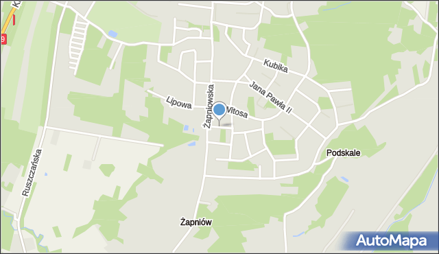 Połaniec powiat staszowski, Dunin-Wąsowicza, rtm., mapa Połaniec powiat staszowski