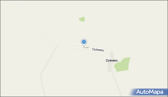Dylewko, Dylewko, mapa Dylewko