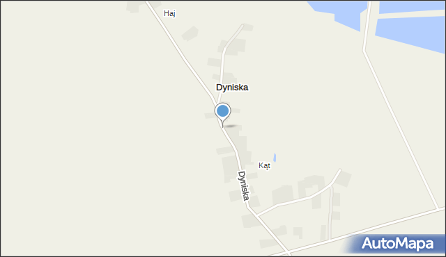 Dyniska, Dyniska, mapa Dyniska